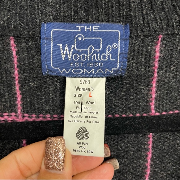 Vintage Woolrich Grandmacore Fair Isle Sweater - Picture 6 of 7